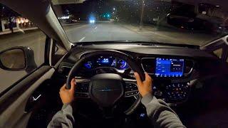 2021 CHRYSLER PACIFICA 3.6 TOURING HYBRID 260 HP NIGHT POV DRIVE AUGUSTA GEORGIA USA (60 FPS)