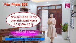 Nhà đất thổ cư  Hà Nội diện tích sử dụng 90m2 giá 1.6 tỷ