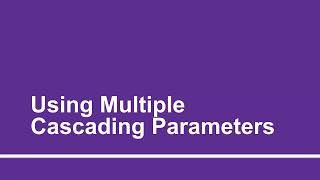 Multiple Cascading Parameters | Part - 22 | Using ASP.Net Blazor for Absolute Beginners