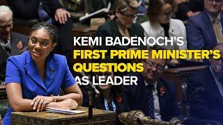 Kemi Badenoch EMBARRASSES Keir Starmer at her first PMQs