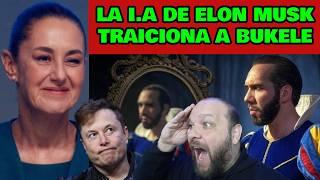 RIDÍCULO MUNDIAL DE BUKELE TRAS METERSE CON MÉXICO QUE MOLESTA A ELON MUSK, SHEIMBAUM LA MÁS POPULAR