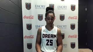 Monique Billings Atlanta Dream Media Availability May 1