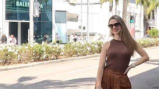 Exploring Beverly Hills: Saturday Afternoon 4K 60fps