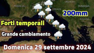 METEO-AUTUNNO ESPLOSIVE: MAXI ONDATE DI ARIA ARTICA VERSO L'ITALIA CON FREDDO PIOGGIA E NEVE DAL..