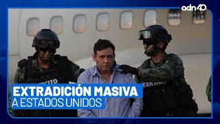 México realiza extradición masiva a Estados Unidos de 29 narcotraficantes