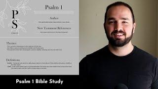 Psalm 1 Summary: 5 Minute Bible Study