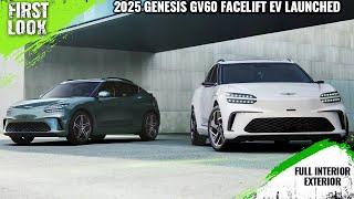 2025 Genesis GV60 Facelifted EV Launched - First Look - Full Interior Exterior