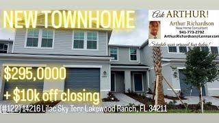 Aurora Lakewood Ranch, new townhome: (122) 14261 Lilac sky Terr Lakewood Ranch, FL 34211