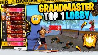 Free Fire Grandmaster Top 1 Shyam Gaming Solo vs Squad 73500+ Hard  Lobby Last Zone ||Must Watch 