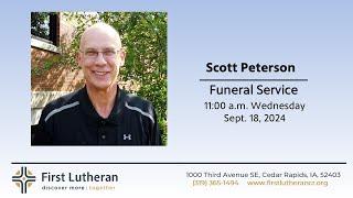 Scott Peterson Funeral Service - Sept. 18, 2024