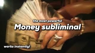 money subliminal - the audio that will make you rich // new formula (wealth affirmations)