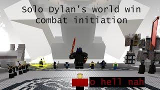 SOLO DYLAN'S WORLD - COMBAT INITIATION