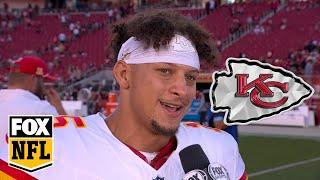 Patrick Mahomes on Chief's win over 49ers: 'We're going to find a way to get a win' | NFL on FOX