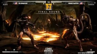 MKX - CB2016 -  SonicFox (Casie, Alien, Erron Black) Vs Raptor (Takeda)