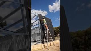 HOW TO SHEET A GABLE SHED WALL