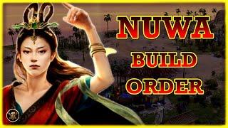 Nuwa build order 3:30 advance with hero Kuafu out!