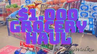 COOKINGWITHRIA GOES GROCERY SHOPPING!! | BJ'S AND ALDI FOOD HAUL