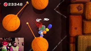 Yarn Yoshi vs Burt the Bashful