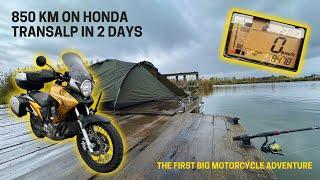 First Big Journey on a Honda Transalp: Adventure and Freedom on the Road