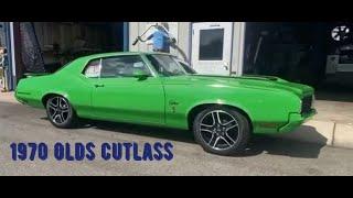 1970 Cutlass: Flowmaster 40 Mufflers