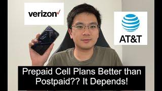 Prepaid Phone Plan Better than Postpaid?