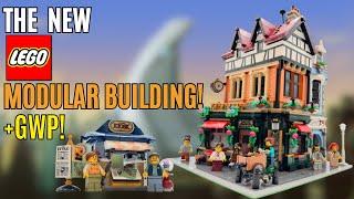 10350 Tudor Corner EARLY REVIEW - The NEW LEGO Modular Building!