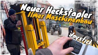 Obsthof Raddatz - Wir packen den neuen Heckstapler aus | Ilmer Maschinenbau | mit Joysticksteuerung