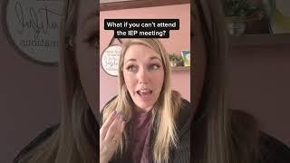 What if you can’t attend an IEP meeting? #epilepsyawareness #theiepmom #iep #specialneedsmom