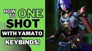 How to One Shot with Yamato - Macro Commands & Keybinds - Quick Cast in Deadlock Yamato Build