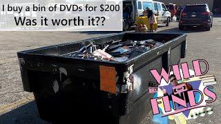 Hunting for Blu-ray and DVDs at thrift stores and public auction