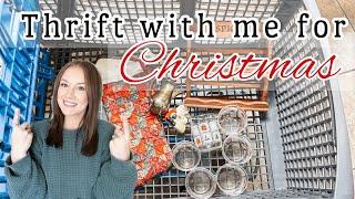 THRIFT WITH ME FOR CHRISTMAS DECOR