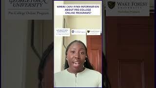 Where Can I Find Information About Pre-College Online Programs? | Kaplan College Prep