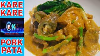 CHAMPION KARE KARE PATA NG BABOY | PORK PATA KARE KARE RECIPE | ONCHO'S KITCHEN