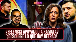 ZELENSKI HACE CAMPANA PARA KAMALA / HAITIANOS TRAIDOS POR KAMALA / TRUMP CONFERENCIA PRENSA