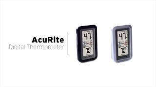 AcuRite Digital Thermometer with Indoor & Outdoor Temperature 02043/02049