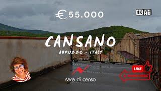 The Hidden Gem of Cansano, Abruzzo: A Terraced Townhouse Escape