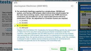 Master Electrician Practice Test