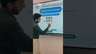 Subtraction Trick #maths #shortsindia