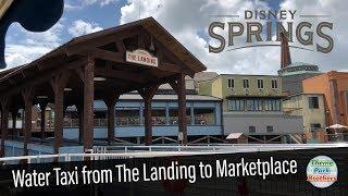 Disney Springs Water Taxi: The Landing to Marketplace