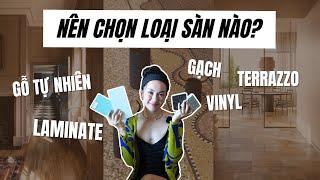 Các loại sàn phổ biến nhất | Ưu & Nhược điểm | Nội thất bền vững | Kat Studio