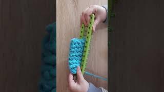 Knitting loom for beginners step by step #crochet #travel #trend #scarf #model #trend #art