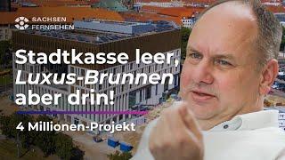 TROTZ BRÜCKENEINSTURZ: Dresdens Oberbürgermeister plant LUXUS-BRUNNEN! I Sachsen Fernsehen