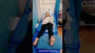 Basic Knee Pain Exercises #kneeexercises #knowledge #exercise #reels #fitness #yoga #video #online