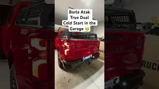 Borla Atak True Dual Sounds Awesome in the Garage!