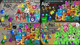 Among Us vs ABC Lore Animal, ABC Lore Monster, ABC Lore Zombie