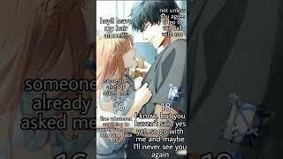 Misunderstandings Drew Them Apart || kazumi haruma || #shorts