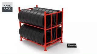 Folding Tire Rack