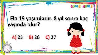 2. Sınıf - Matematik : Test Çöz ! / Toplama İşlemi ( 5 Soru 5 Cevap )