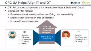 OPC UA SECURITY: WHAT YOU NEED TO KNOW // Matrikon and Beeond