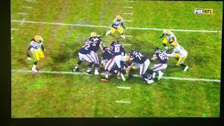 Alex Bars #64 no flag on movement Bears/Packers